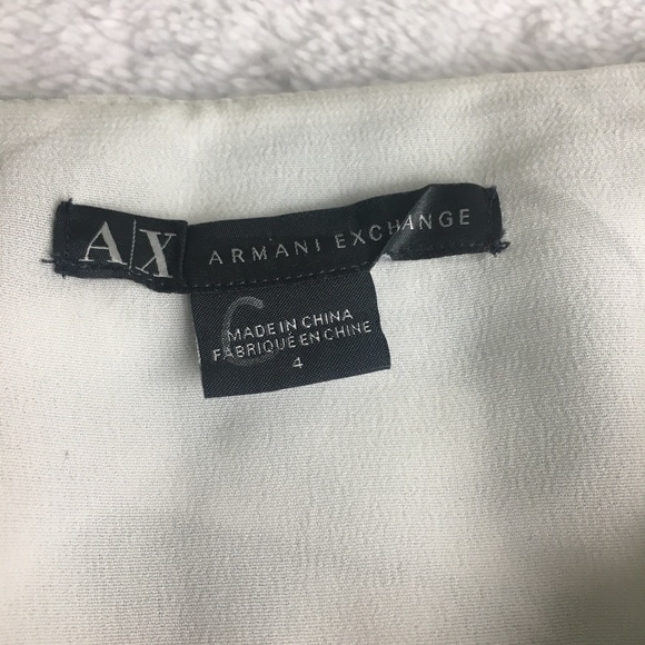 Armani Exchange Chevron Mini Skirt - Picture 4 of 5